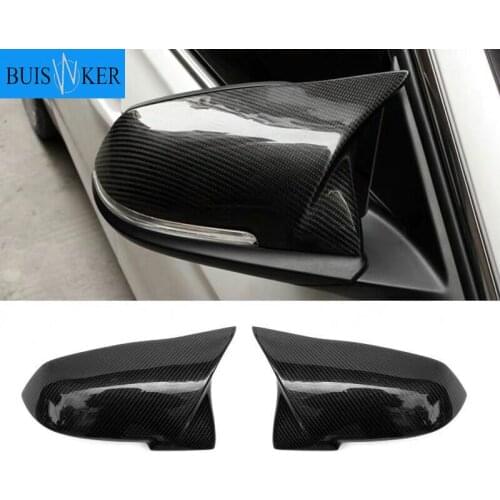 X1 F48 Carbon Mirror Cover For BMW X2 F39 F46 F45 F49 F52 G29 2 Series Touring Side RearView Mirror Case M Look 2014-2018