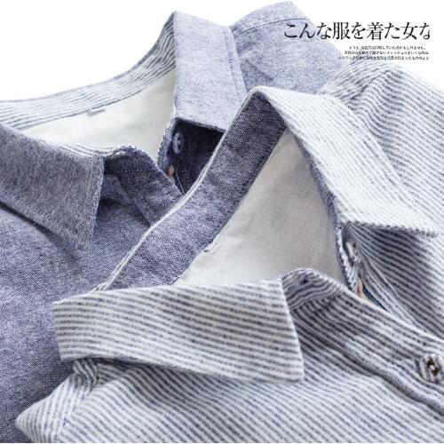 Женские рубашки в полоску YANGYAN China At AliExpress