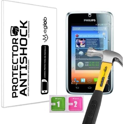 Protector de Pantalla Anti-Shock Anti-Golpe Anti-arañazos Compatible con Philips W8500