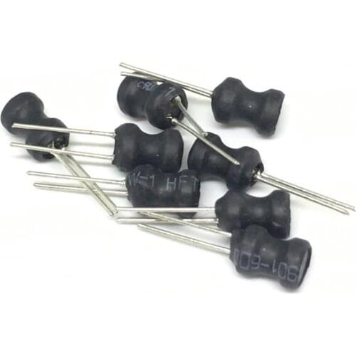 10pcs/DIP Power inductor 0608 6*8MM 1UH 2.2UH 3.3UH 4.7UH 10UH 15UH 22UH 33UH 47UH 100UH H type inductance