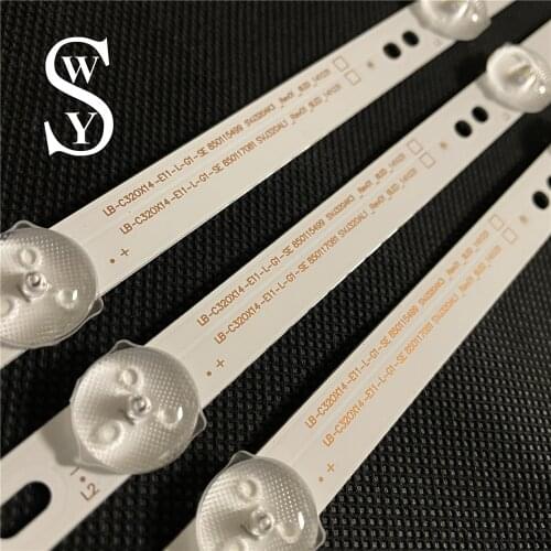 3 Pieces/set 6LED*3V 562mm New For Hisense ChangHong LED Strip SVJ320AG2 130307 32D2000 LB-C320X14 SVJ320AK3 SVJ320AL1