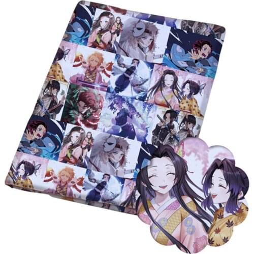 50*140cm Fabric Patchwor Printed for Tissue Kids Home Textile for Sewing Doll Dress Curtain Polyester cotton