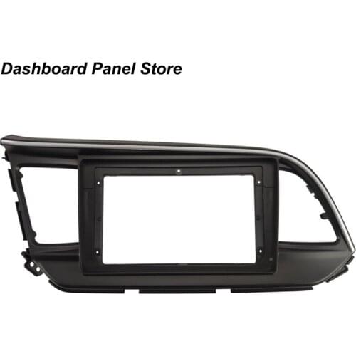 9 Inch Car Fascia Trim Kit For Hyundai Elantra 2019 Double Din Car Dvd Fascias Audio Fitting Adaptor Facia Panel 2Din Car Frame