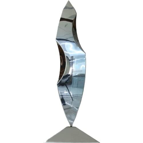 Hotel lobby abstract sculpture hall artwork decoration model room soft decoration aisle floor metal decoration