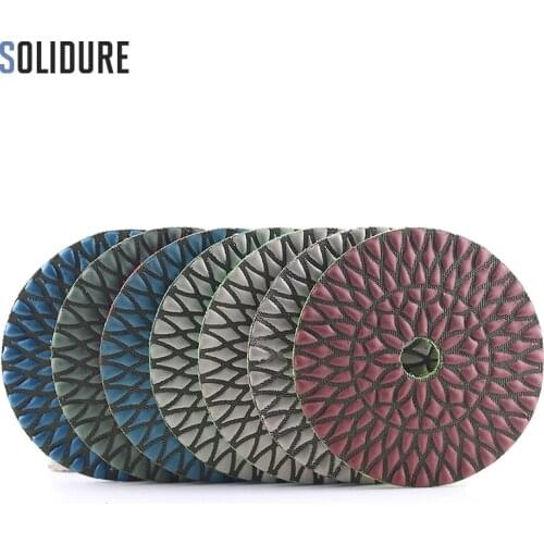 4 inch 100mm diamond dry polishing pads for polishing granite,marble and Engineered stone