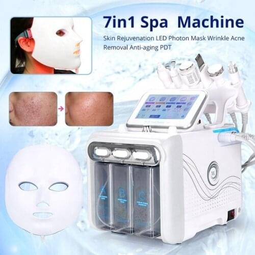 7in1 Spa Hydra Water Facial Cleaner Aqua Peel Hydro Diamond Dermabrasion Machine