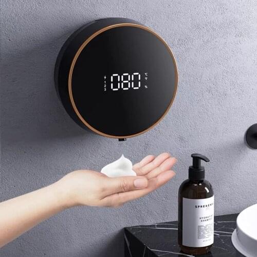 New Automatic Soap Dispenser No punching Wall-mounted Infrared Sensor Smart Foam Machine Hand Washer Kitchen Bathroom Sanitizer