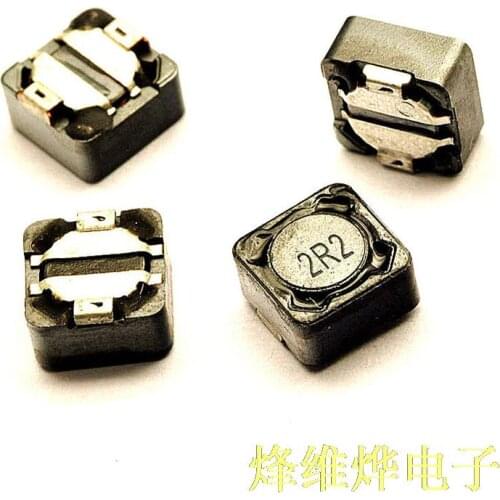 Free shipping shielded inductor 7 * 7 * 4 2.2UH standard word 2R2 SMD power inductors ( 10 )