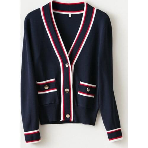 UK Early Autumn Collections Short Kintted Top Sweater Elegant Fashion