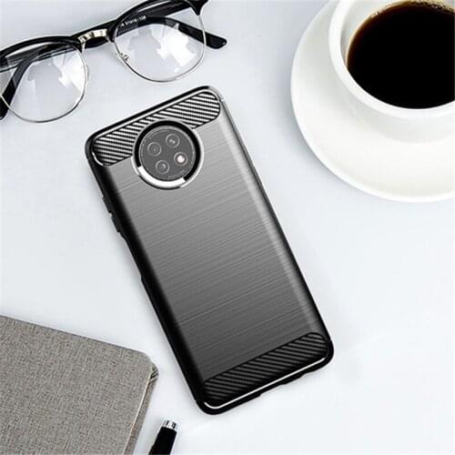 For Cover Xiaomi Redmi Note 9T 5G Case For Redmi Note 9T 5G Silicone Carbon Fiber Shell Bumper Case For Redmi Note 9T 5G Cover