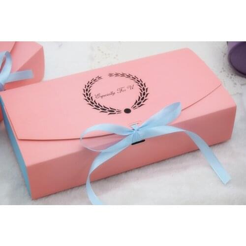 Garland Candy Box Party Wedding Favor,Bakery Gift Cookie Cup Cake Box 22.7x11x5cm CH-5021205
