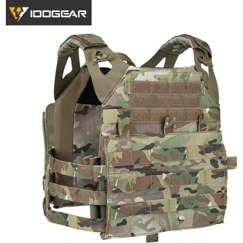 IDOGEAR Tactical JPC Vest Armor Plate Carrier Military Molle Hunting Paintball Plate Carrier durable Lightweight Multi-pocket