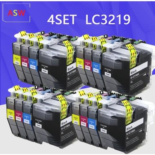 ASW LC3219 LC3219XL compatible Full Ink Cartridge For Brother MFC-J5330DW J5335DW J5730DW J5930DW J6530DW J6930DW J6935DW