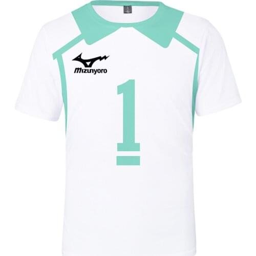 Men/women Cosplay Costume Hip Hop T Shirt Japan Anime Haikyuu 3D Aoba Johsai High School Oikawa Tooru Short Sleeve Homme Casual
