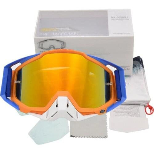 Motocross Eyeglasses Motorcycle Helmet Sunglasses Anti-glare Ski Outdoors Goggles MTB MX ATV Off Road Racing Dirt Bike Glasses H