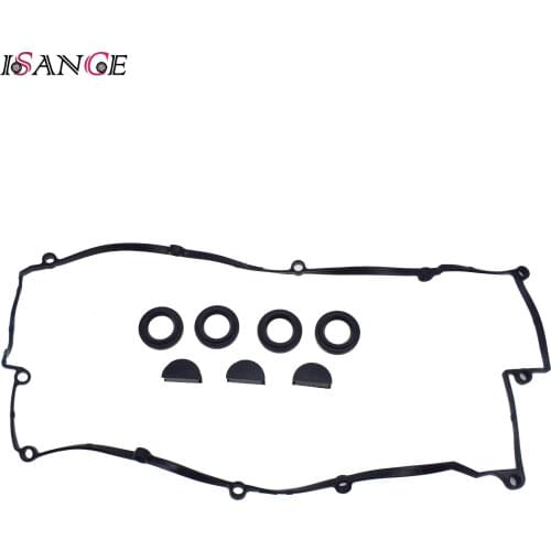 ISANCE Engine Cover Valve Gasket Set For Kia Sportage Spectra & Hyundai Tucson Tiburon Elantra 2.0L OEM# VS50583R / 2244123800