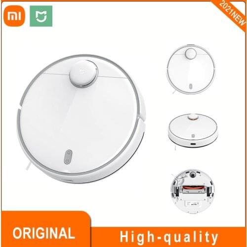 Xiaomi Mijia Robot Vacuum-Mop 2 For Home Sonic Mopping Ultrasonic Carpet Clean Alexa Mop Lifting Upgrade Robot Vacuum Cleaner