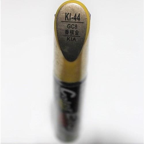Car scratch repair pen, auto brush painting pen Champagne color for KIA K2 RIO 2012-2016