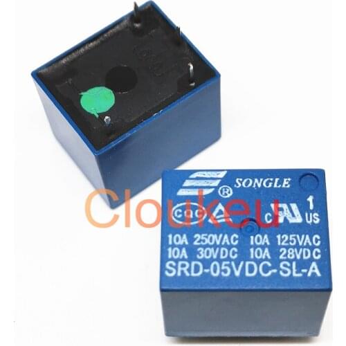 SRD-05VDC-SL-A 10A Relay DIP4