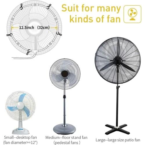 Fan Ring Mist System 16-inch Misting Cooling Ring with Brass Sprinkler Nozzles and Water Tap Adapter 4 Nozzles PE Fan Ring