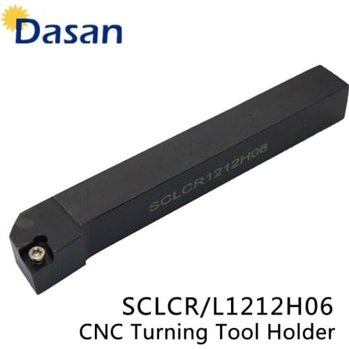 1pc SCLCR1212H06 Turning Toolholder CNC 12mm x 12mm Turning Tool 95 Degree External Turning Tool Arbor