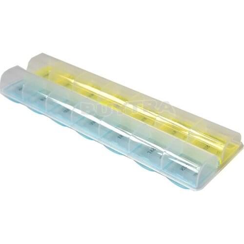 2019 New Arrive 7 Days Weekly Tablet Pill Medicine Box Holder Storage Organizer Container Case for Home Office Supply