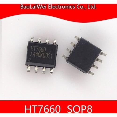 5pcs HT7660 SOP8 chip Electronic Components Integrated Circuits CMOS Switched-Capacitor Voltage Converter