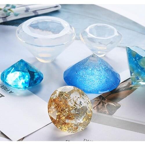 Aouke Crystal Epoxy Diamond Silicone Mould DIY Epoxy Mould Jewelry Mould