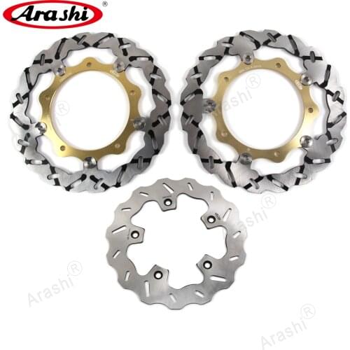 Arashi 1 Set For YAMAHA XP T-MAX SX ABS 530 2017 2018 2019 CNC Front Rear Brake Disc Floating Rotor Tmax 530 TMAX530 SX530