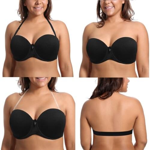 New Lady Push Up Plus Size Women Bra Sexy Lingerie Comfortable Underwear Underwire Padded A B C D E F Cup 70 75 80 85 90 95 Size