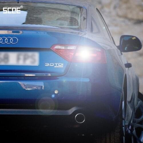 For Audi A5 A5 (8T3) A6 (C7) A6 Avant A7 Sportback SCOE 2015 New 2X22SMD Super Bright Back Up Light Reverse Light Car Styling