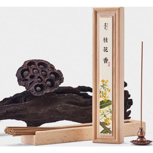 Household Indoor Osmanthus Jasmine Lavender Incense Sandalwood Incense Ritual Buddha Tea Yoga Floral Fragrance Agarwood Incense