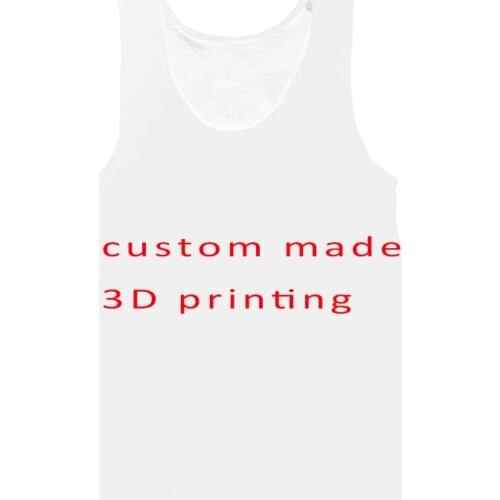 PLstar Cosmos Custom Full Print 3d Tank Top Mens/women Men US size tops Customsize tees Plus Size Drop shipping Mens Clothing