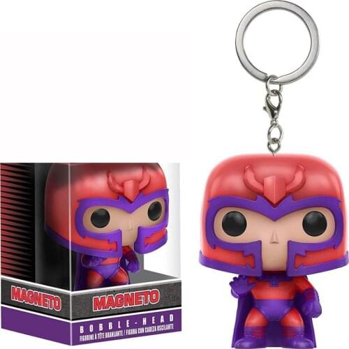 Pocket X-Men Keychain Magneto Action Figure Toys for Children