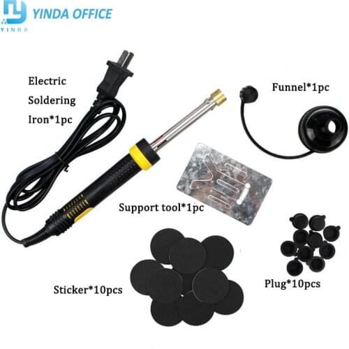 TONER CARTRIDGE REFILLING TOOL Hole Making Solder Kit Driller ELECTRIC SOLDERING IRON Copier Printer Parts Maintenance Repair