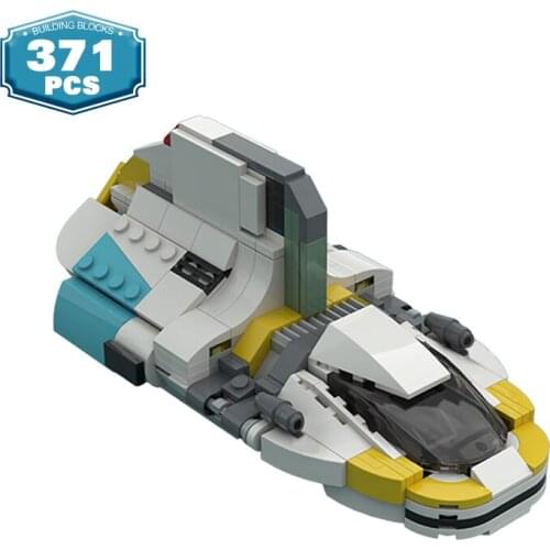 NEW MOC Space Wars Spaceship Building Block Set Model Sterne Filme Creative Assembling DIY Bricks Toys Childrens Gift