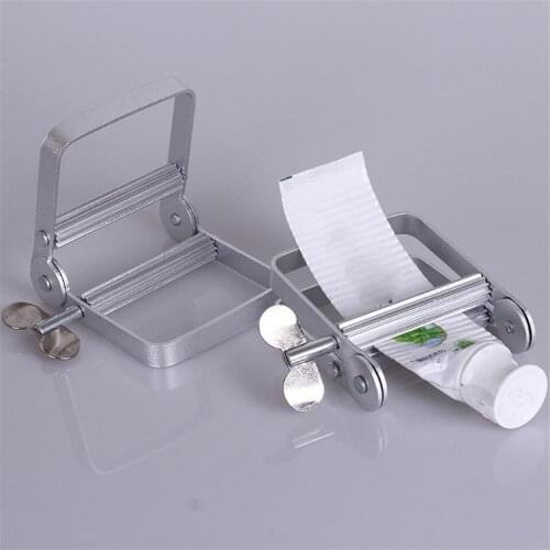 Metal Toothpaste Squeezer Roller Oil Paint Extruder Oil Paint Hair Color Dye Cosmetics Tube Wringer