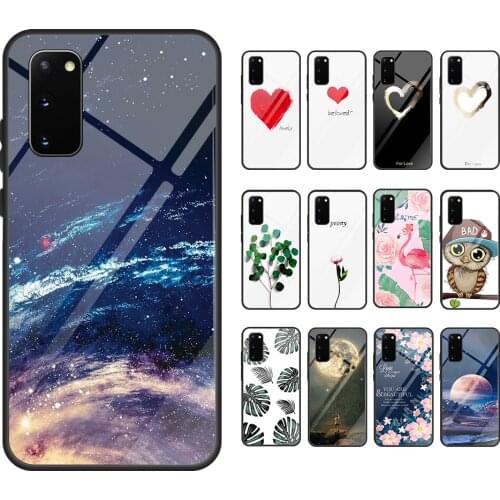 Cartoon Painted Case For Samsung Galaxy S20 S20Plus S20Ultra S10Plus S10e S9Plus S8Plus Protective Phone Case Galaxy Note8 9 10