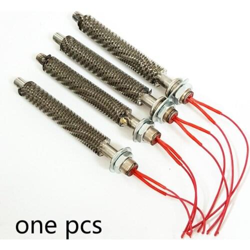 1pcs finned tube heating elements finned heater finned tube heating 304 stainless steel 220V 100mm-550mm