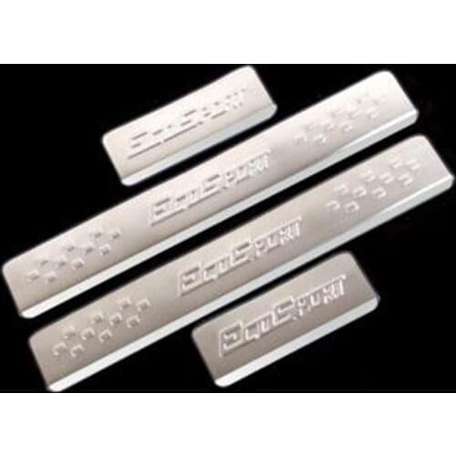 Car-styling Stainless Steel Door Sill Scuff Plate car accessories For Ford Ecosport 2013 2014 2015 2016