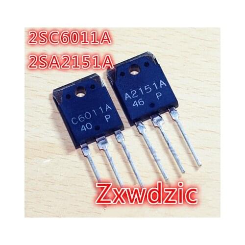 5PAIRS C6011 A2151 ( 5PCS 2SC6011 + 5PCS 2SA2151 ) 2SC6011A 2SA2151A new original