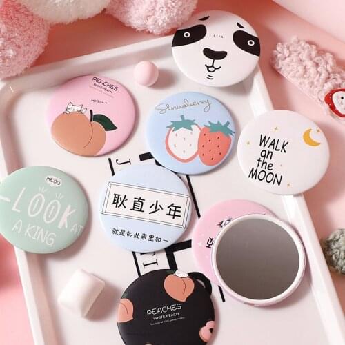 Wholesale 1 Piece Makeup Mirror Portable Hand Mirror Mini Cosmetic Tool Travel Accessories
