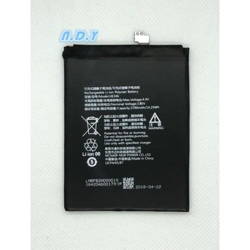 Original HE346 3700mAh Battery For Nokia 7 Plus 7P N7P HE 346 Batteries Bateria