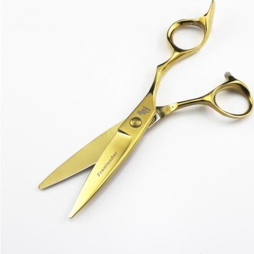 Freelander Barber Scissors Styling Scissors Salon Essential Scissors Super Cost-effective Decoration Fashion 6.0 Inch Teeth Size