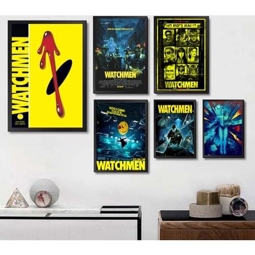 Watchmen posrers High Definition Wall Stickers Home Decoration for Livingroom Bedroom Home Art Brand