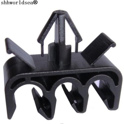 Shhworldsea 100pcs car plastic clip and fasteners routing clip for Joylong 90949-01D15
