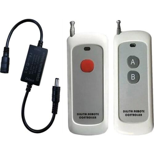 500m 433mhz LED Light strip Remote Switch kitchen 3A DC 5V 12V 24V Desk Table Reading Lamp RF Wireless Remote Control Switch