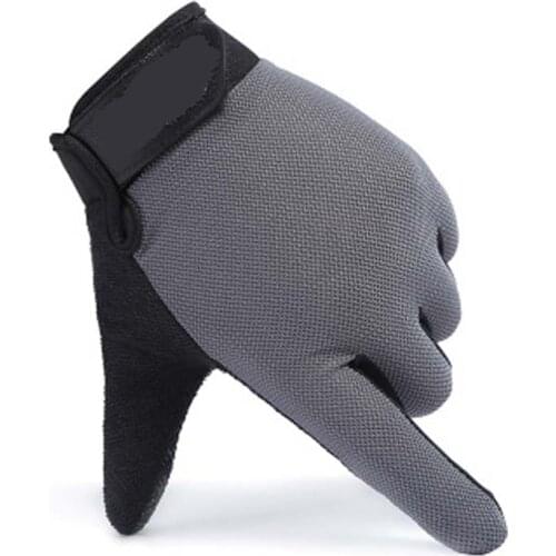Thin sports gloves outdoor running gloves equipment non-slip breathable gloves