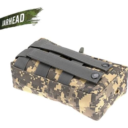 Outdoor Tactical Waterproof Accessories Debris Bag MOLLE Accessory Camouflage Bag Outdoor Sports Climbing hunting Storage Pocket