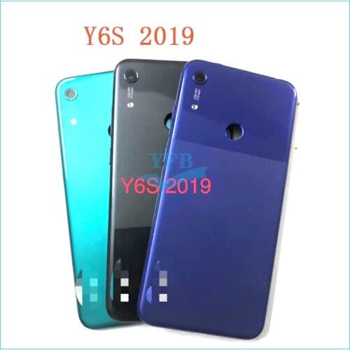Back Cover Battery Case Rear Housing Cover For Huawei Y6S 2019 Battery Back Cover Door Rear Cover